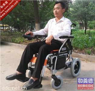  美利驰电动轮椅P108进口控制器折叠轻便老人代步车轮椅